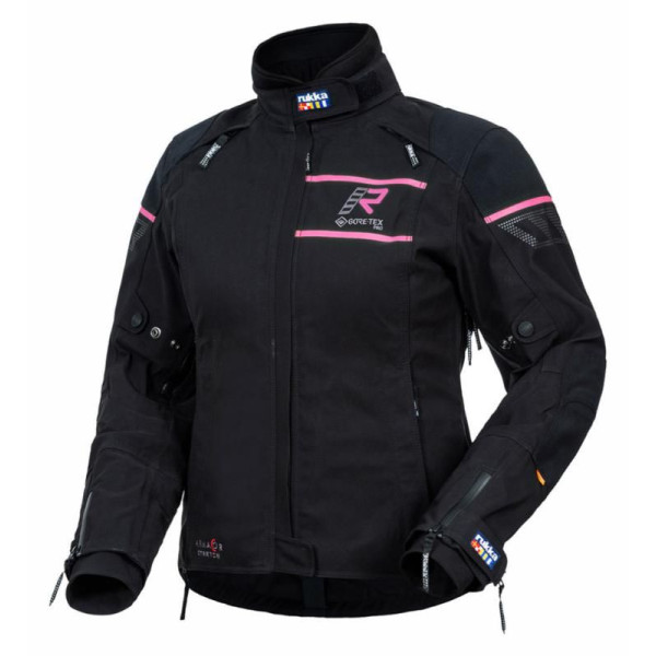 Rukka Lady nivala jacket blk/pink 34